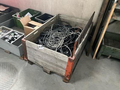 Overview picture of Various power supply cables